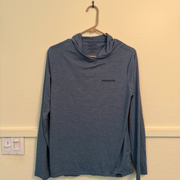 Patagonia Blue Hoodie with Logo - Picture 3 of 3